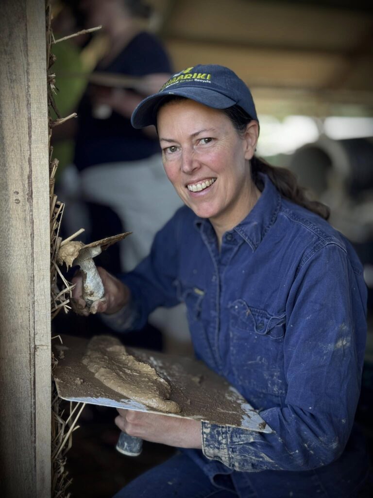 Kirtsie of Shelter at Earth Building Conference 2025