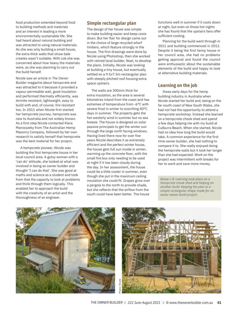 Hempcrete house survives Black Summer fires 41 by SBD