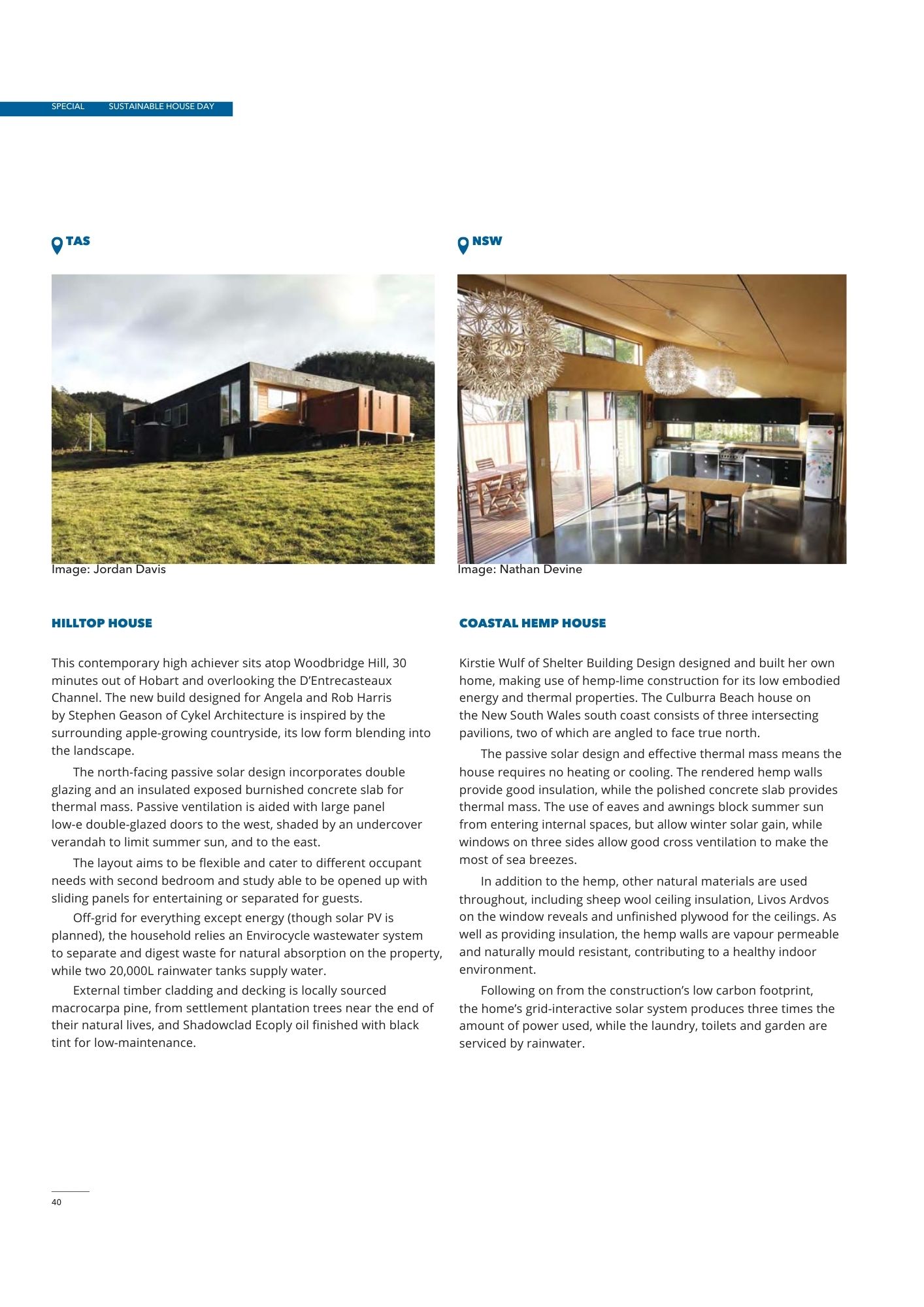 Sustainable House day Sanctuary Magazine