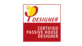 Shelter Building Design is a Certified Passive House Designer (logo)